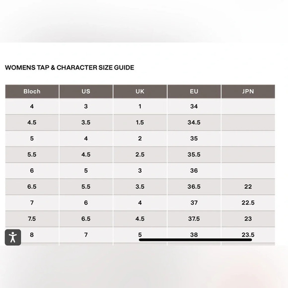 New BLOCH Ladies Showtapper Tap Shoes in Tan Size 4.5 - Picture 10 of 10